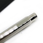瑞士卡達Caran d'Ache ECRIDOR 艾可朵 XS CHEVRON V型麥紋 鈀金 短版 0.5mm 自動鉛筆
