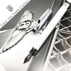 德國 Graf von Faber-Castell Bentley 賓利聯名系列 鋼筆（珍珠白）