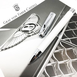 德國 Graf von Faber-Castell Bentley 賓利聯名系列 鋼珠筆（珍珠白）