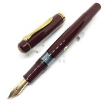 德國 Pelikan 百利金 停產老款 西德M250 12k金 酒紅 鋼筆