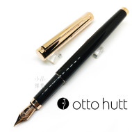 德國 OTTO HUTT 奧托赫特 Design01 黑桿玫瑰金 鋼筆