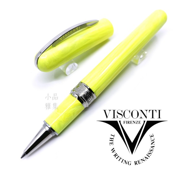 義大利 Visconti Breeze 微風系列 鋼珠筆（檸檬黃 Lemon）