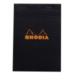 法國 RHODIA N°16 黑色上翻筆記本 148mmx210mm A5 方格內頁（162009C）