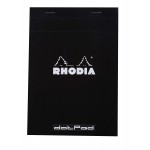 法國 RHODIA N°16 黑色上翻筆記本 148mmx210mm A5 點點內頁（16559C）