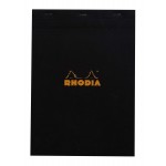 法國 RHODIA N°18 黑色上翻筆記本 210mmx297mm A4 方格內頁（182009C）
