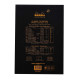 法國 RHODIA N°18 黑色上翻筆記本 210mmx297mm A4 方格內頁（182009C）