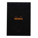 法國 RHODIA N°18 黑色上翻筆記本 210mmx297mm A4 空白內頁（180009C）