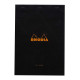 法國 RHODIA N°18 黑色上翻筆記本 210mmx297mm A4 空白內頁(180009C)