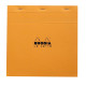 法國 RHODIA N°210 橘色上翻筆記本 210mmx210mm 方格內頁(210200C)
