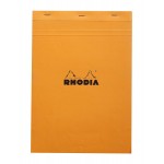 法國 RHODIA N°18 橘色上翻筆記本 210mmx297mm A4 方格內頁（18200C）