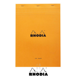 法國 RHODIA N°18 橘色上翻筆記本 210mmx297mm A4 空白內頁(18000C) 法國 RHODIA N°18 橘色上翻筆記本 210mmx297mm A4 空白內頁(18000C)