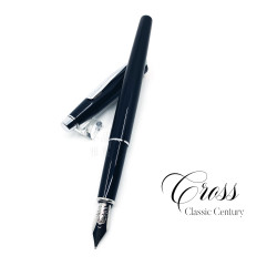 CROSS 高仕 Classic Century 新經典世紀 鋼筆(亮黑銀夾) CROSS 高仕 Classic Century 新經典世紀 鋼筆(亮黑銀夾)