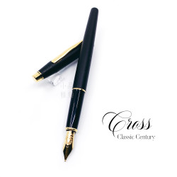 CROSS 高仕 Classic Century 新經典世紀 鋼筆(霧黑金夾) CROSS 高仕 Classic Century 新經典世紀 鋼筆(霧黑金夾)