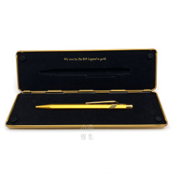 瑞士 卡達 Caran d'Ache line 849 GoldBar 金色 原子筆