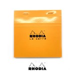 法國 RHODIA N°148 橘色上翻筆記本 148mmx148mm 方格內頁（148200C）
