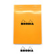 法國 RHODIA N°16 橘色上翻筆記本 148mmx210mm A5 方格內頁（16200C）