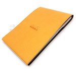 法國 RHODIA ePURE系列 橘色封套N°16上翻筆記本 方格內頁 附筆插 （118168C）
