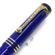 義大利 Aurora Internazionale 全球限量919支 18K 活塞鋼筆（藍色金夾）