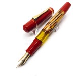 德國 Pelikan 百利金 M101N Red Tortoise 紅色玳瑁紋 復刻版 14K 鋼筆