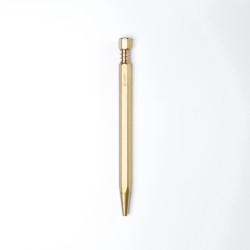 臺灣 Y studio：物外設計 文字的重量 黃銅 彈簧原子筆