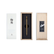 臺灣 Y studio:物外設計 文字的重量 黃銅 彈簧原子筆 臺灣 Y studio:物外設計 文字的重量 黃銅 彈簧原子筆