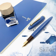 日本 SAILOR 寫樂 × PLUS Ca.Crea Premium Cloth筆記本 限定聯名款 鋼筆禮盒組(海軍藍) 日本 SAILOR 寫樂 × PLUS Ca.Crea Premium Cloth筆記本 限定聯名款 鋼筆禮盒組(海軍藍)