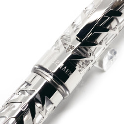 義大利 Visconti 925純銀 WaterMark 限量 23K PD尖 負壓上墨 鋼筆 義大利 Visconti 925純銀 WaterMark 限量 23K PD尖 負壓上墨 鋼筆