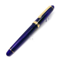 (新款)日本 Platinum 白金 #3776 Century Chartres blue 教堂藍 14K金 鋼筆 (新款)日本 Platinum 白金 #3776 Century Chartres blue 教堂藍 14K金 鋼筆