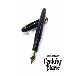 （新款）日本 Platinum 白金 #3776 Century 黑色 14K金 鋼筆