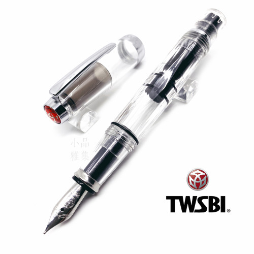 臺灣 TWSBI 三文堂 Diamond mini 全透明 活塞 鋼筆