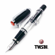 臺灣 TWSBI 三文堂 Diamond mini 半黑半透 活塞 鋼筆 臺灣 TWSBI 三文堂 Diamond mini 半黑半透 活塞 鋼筆