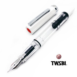 臺灣 TWSBI 三文堂 ECO 活塞鋼筆(白色) 臺灣 TWSBI 三文堂 ECO 活塞鋼筆(白色)