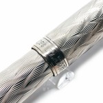 英國 Classic Pens Ltd LAMBROU 925純銀 CP8 Flamme Limited Edition（火焰紋銀夾）