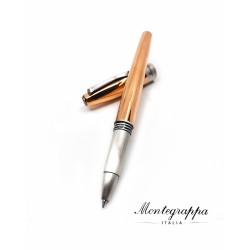 義大利 Montegrappa 萬特佳 Mini Mule系列 迷你黃銅 鋼珠筆（買就送銅杯一只）