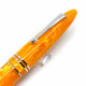 義大利 LEONARDO Furore Arancio 鋼筆(橘色銀夾款)