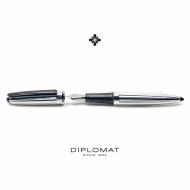 德國 DIPLOMAT 迪波曼 AERO 太空梭 鋼筆(工業鋁原色 不鏽鋼尖) 德國 DIPLOMAT 迪波曼 AERO 太空梭 鋼筆(工業鋁原色 不鏽鋼尖)
