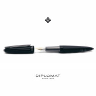 德國 DIPLOMAT 迪波曼 AERO 太空梭 鋼筆(黑色 14K金尖) 德國 DIPLOMAT 迪波曼 AERO 太空梭 鋼筆(黑色 14K金尖)