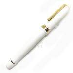 日本 Platinum 白金 #3776 Century 新色 Chenonceau White 舍農索城堡 象牙白鋼筆