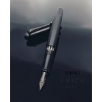 義大利 AURORA 88 Unica Nera 霧黑 14K 活塞鋼筆