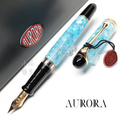 義大利 AURORA 888 Urano 天王星 限量888支 18K 鋼筆 義大利 AURORA 888 Urano 天王星 限量888支 18K 鋼筆