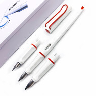 德國 Lamy Joy 藝術鋼筆 綜合組(白桿紅夾款) 德國 Lamy Joy 藝術鋼筆 綜合組(白桿紅夾款)