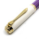 德國 Pelikan 百利金 M600 Violet-White 14K金 紫條鋼筆