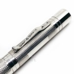 英國 YARD-O-LED 總督大班（麥紋）925純銀18k鋼筆