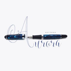 義大利 Aurora 888 Nettuno 海王星 全球限量888支 18K 鋼筆 義大利 Aurora 888 Nettuno 海王星 全球限量888支 18K 鋼筆