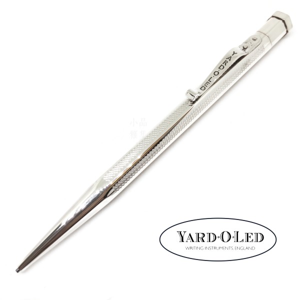 英國 YARD-O-LED Diplomat Hexagon 迪波曼 925純銀 1.18mm自動鉛筆（麥紋款）