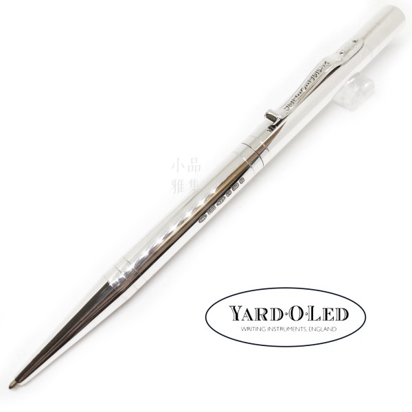 英國 YARD-O-LED Viceroy 總督 925純銀 原子筆（亮銀款）