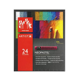 瑞士卡達 Caran d'Ache NEOPASTEL 專家級油性粉彩 (24色) 瑞士卡達 Caran d'Ache NEOPASTEL 專家級油性粉彩 (24色)