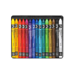 瑞士卡達 Caran d'Ache NEOCOLOR I 專業級油性蠟筆 (15色) 瑞士卡達 Caran d'Ache NEOCOLOR I 專業級油性蠟筆 (15色)