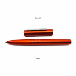 德國 Lamy aion系列 377 永恆系列 鋼珠筆（赤青紅）