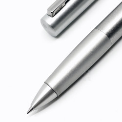 德國 Lamy aion系列 377 永恆系列 鋼珠筆（橄欖銀）